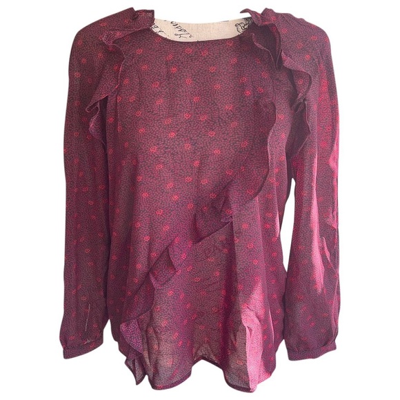 NWT BA&SH Rita Open Back Top - Bordeaux 🔥SOLD OUT🔥 - Picture 11 of 11